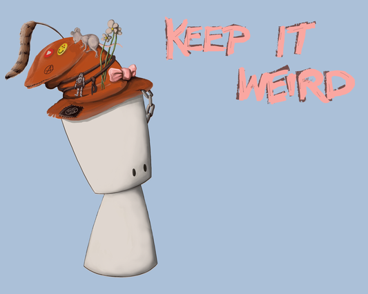 Keep It Weird A5 Print