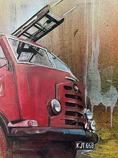 Fire - Original Canvas