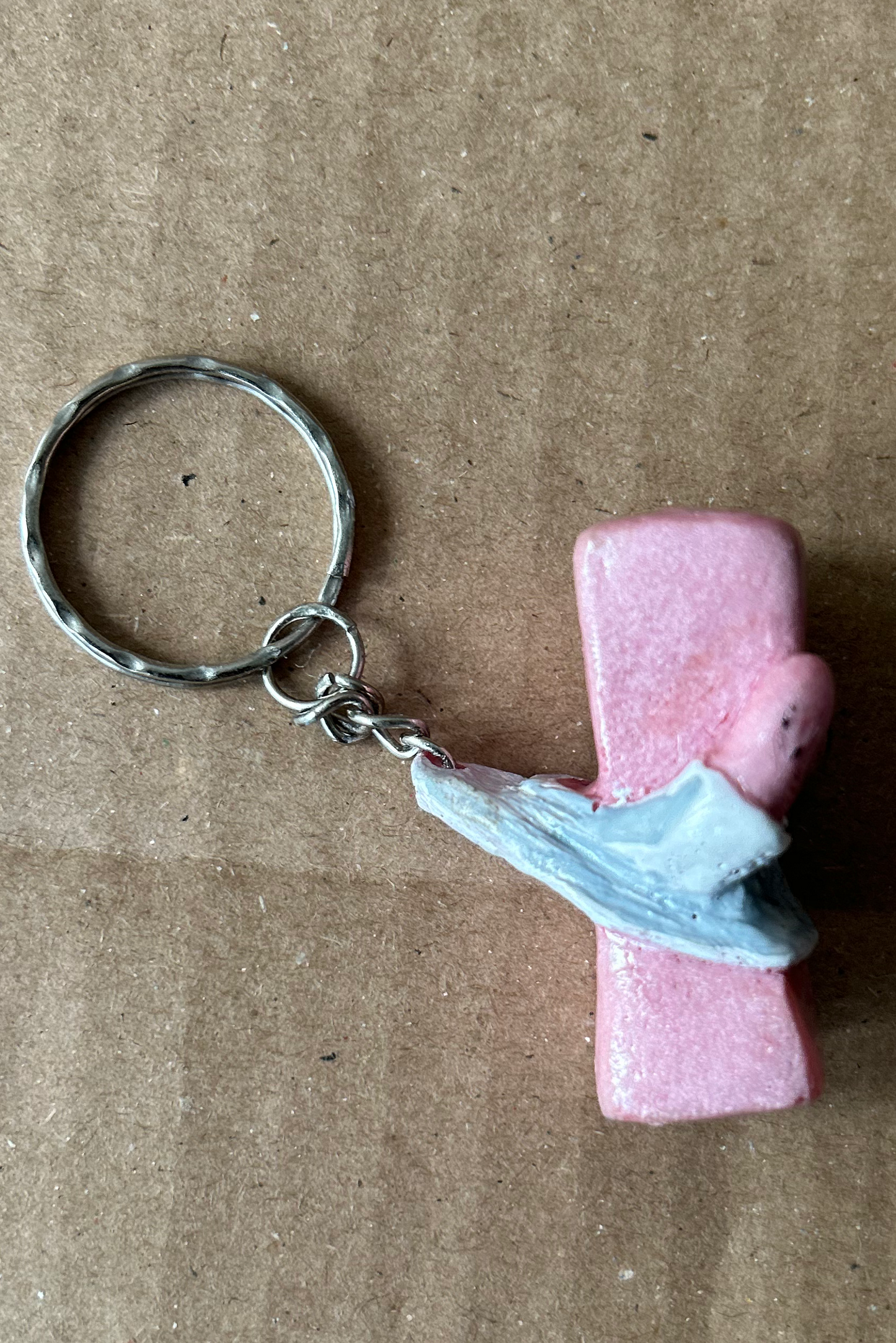 Steve keyring - Pink - 9/10