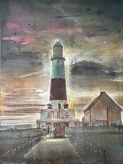 Portland Bill - Original Canvas
