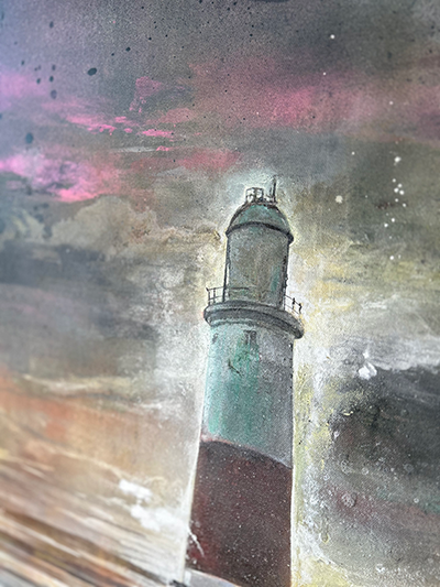Portland Bill - Original Canvas