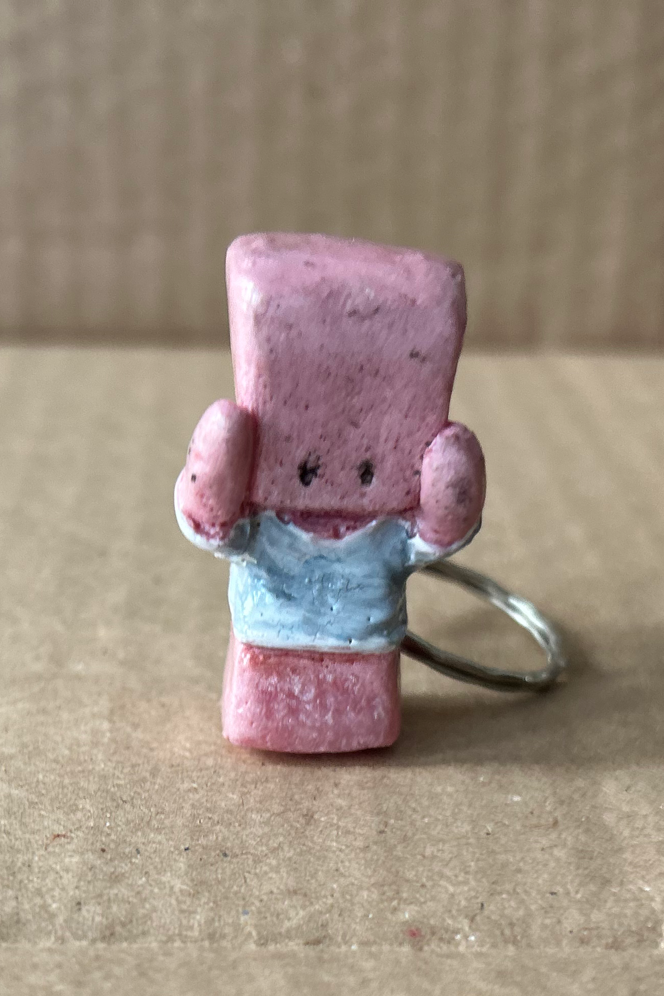 Steve keyring - Pink - 9/10