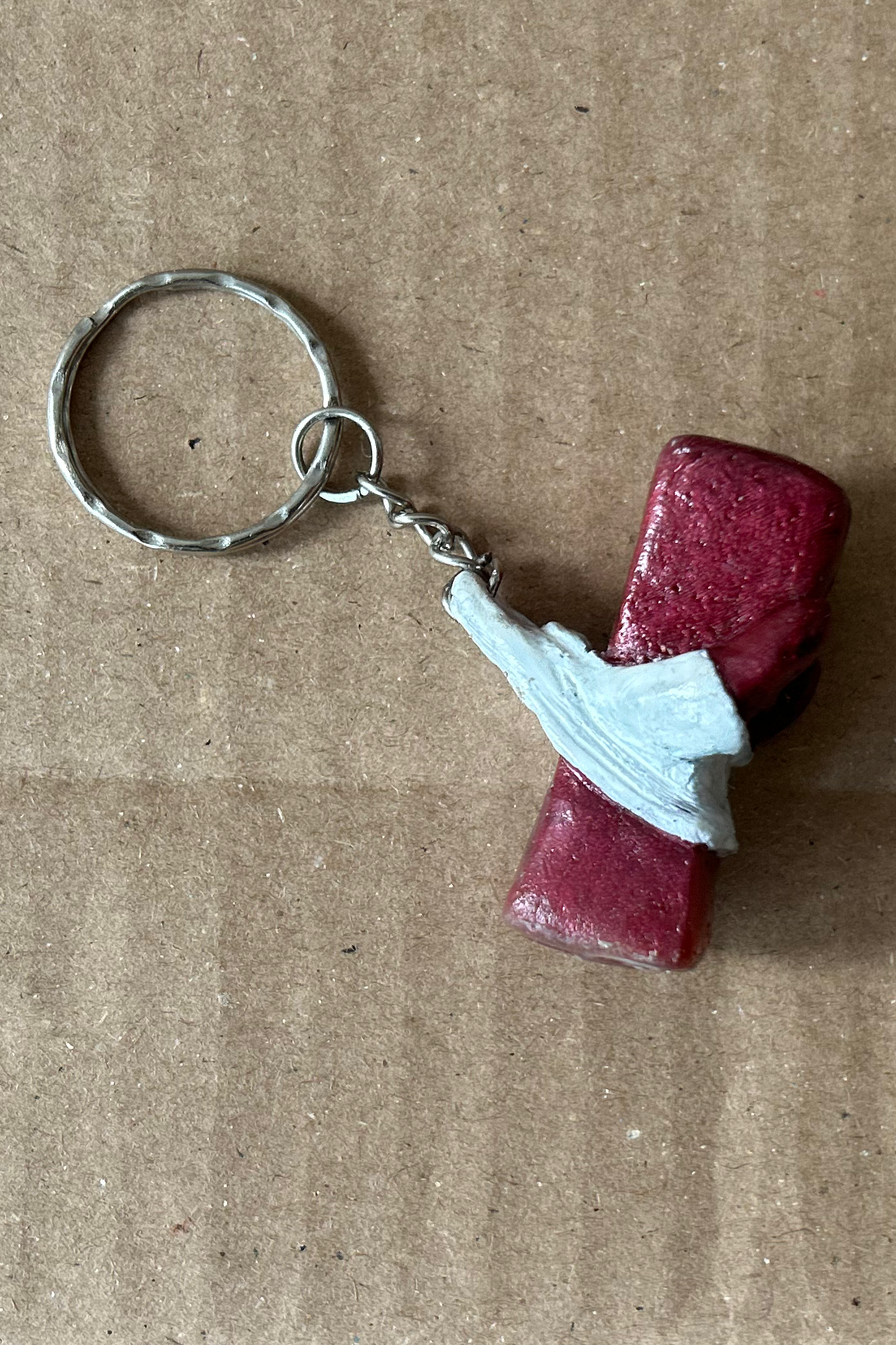 Steve keyring - Red - 4/10